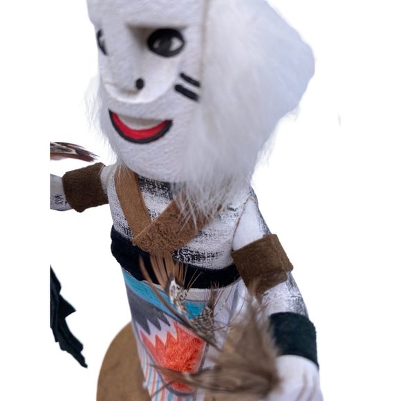 Heno Clown Kachina figure by Artist JB READ Hano Clown - Picture 4 of 12